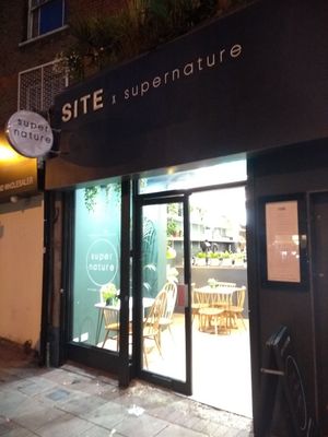 Exterior at SITE x supernature in East London