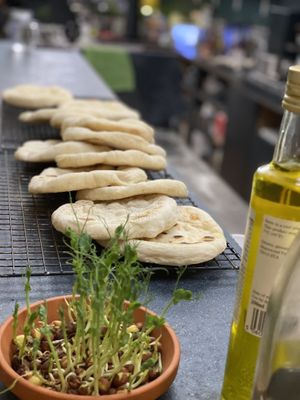 Yes please , freshly baked fluffy happy bread at SITE x supernature in East London