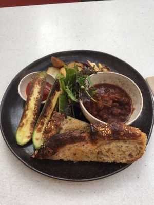 English Breakfast  at SITE x supernature in East London