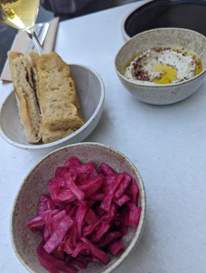 Starters at SITE x supernature in East London