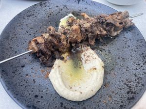 Mushroom Shish 🍄   at SITE x supernature in East London