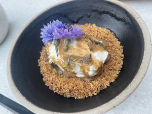 Cheesecake  at SITE x supernature in East London