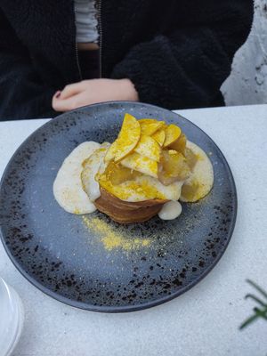 Pancakes at SITE x supernature in East London