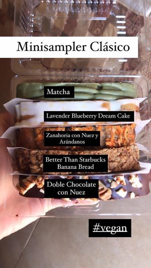 Minisampler at Mandala Reposteria in Hermosillo