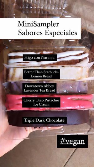 Minisampler at Mandala Reposteria in Hermosillo