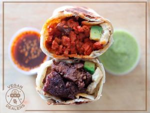 Burros 🌯 at Vegan Dealers in Hermosillo