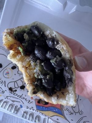 Vegan empanada  at Arempas in Salt Lake City