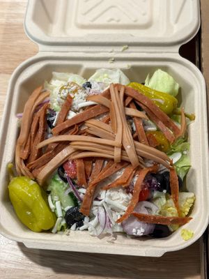 Vegan Chef Salad

 at Papa Pizza Pie in Fullerton