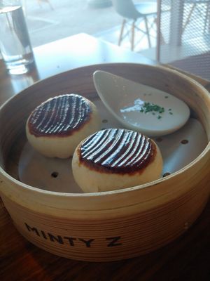 Bao buns with tofu mayo at Minty Z in Coconut Grove