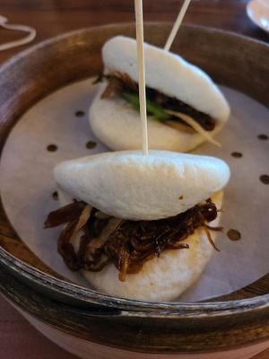 King Oyster Mushroom Bao at Minty Z in Coconut Grove