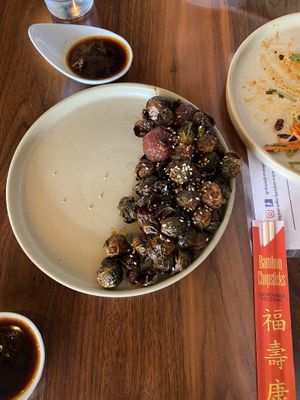 Brussels sprouts  at Minty Z in Coconut Grove