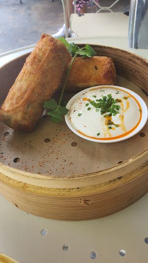 Avocado spring roll at Minty Z in Coconut Grove