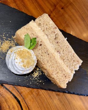 Sesame Banana bread   at Minty Z in Coconut Grove