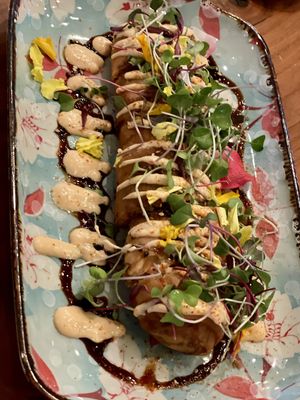 Spring rolls   at Minty Z in Coconut Grove