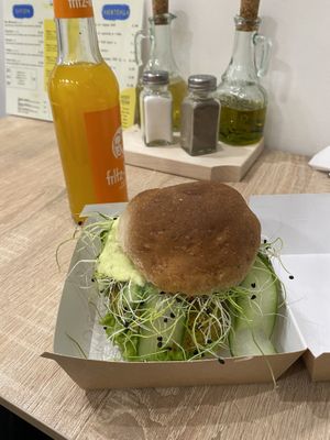 Burger at New Wave Burgers in Sofia