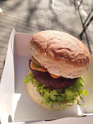 Wide range of juicy vegan burgers!  at New Wave Burgers in Sofia