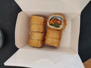 "Japanica" vegan sushi at Japanika  in Jerusalem