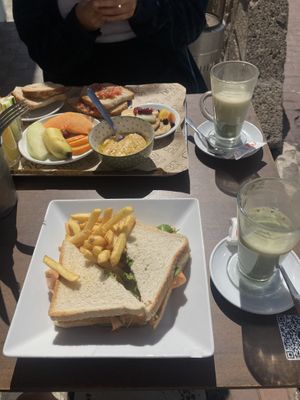   at Bliss Café in Tenerife