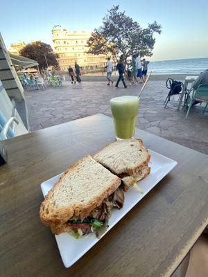   at Bliss Café in Tenerife