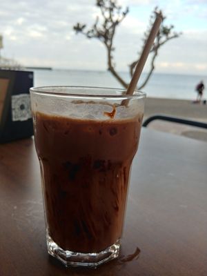Chocolate shake at Bliss Café in Tenerife