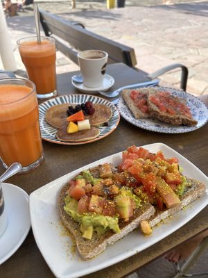 Day 2   at Bliss Café in Tenerife