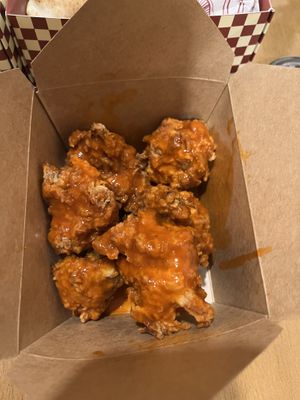 Buffalo cauliflower wings #Veganuary at Better Diner in Kuwait City