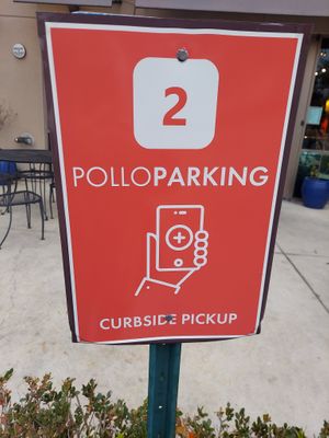 Curbside pickup at Project Pollo in San Antonio