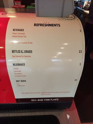 Menu at Project Pollo in San Antonio