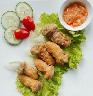 Crispy King Oyster Mushroom at Happy Vegan in Da Nang