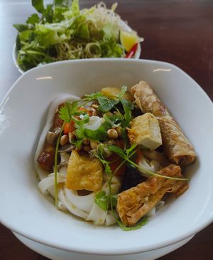 Special Local Noodle at Happy Vegan in Da Nang