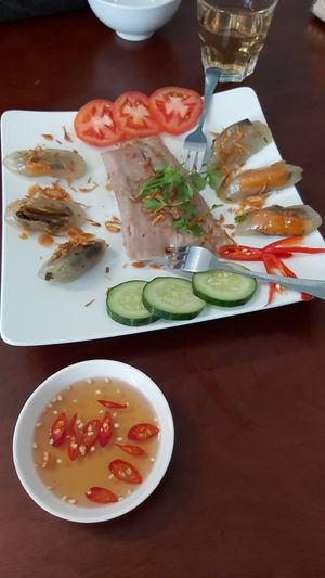 Dumplings at Happy Vegan in Da Nang