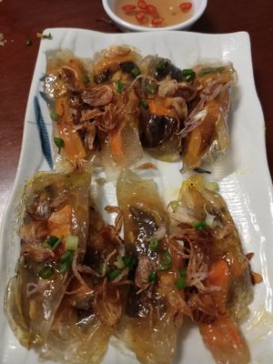 Dumplings at Happy Vegan in Da Nang