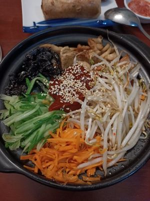 Bibimbap at Happy Vegan in Da Nang