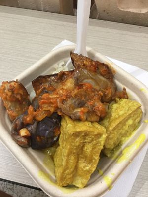 Small take away meal $11 at Borneo Intersection in Casuarina