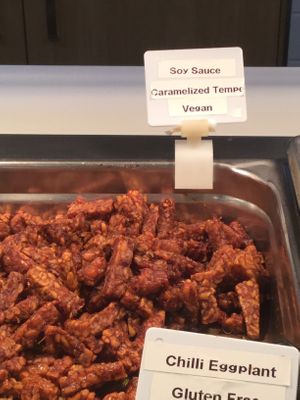 Vegan option  at Borneo Intersection in Casuarina