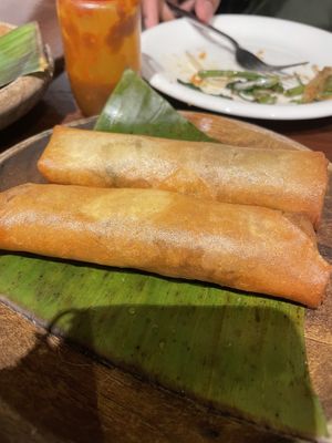 Spring rolls   at Cabe Meguro in Tokyo