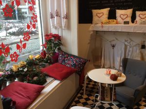 The seats! at Zdravo Ljubavi in Belgrade