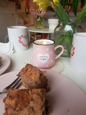 Chocolate cake with raw cacao at Zdravo Ljubavi in Belgrade
