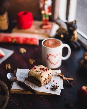 Raw vegan apple cake - Mađarica at Zdravo Ljubavi in Belgrade