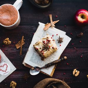 Raw vegan apple cake - Mađarica at Zdravo Ljubavi in Belgrade