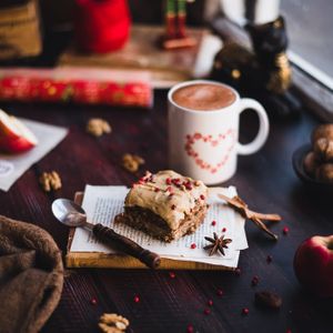 Raw vegan cacao with dates and cinnamon - and lots of various spices at Zdravo Ljubavi in Belgrade