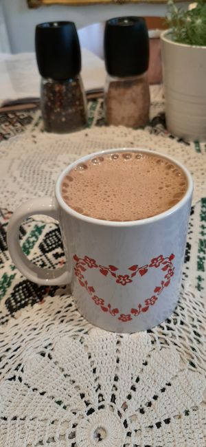 Cold cocoa at Zdravo Ljubavi in Belgrade