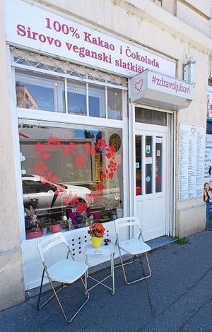Street view at Zdravo Ljubavi in Belgrade