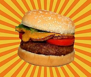 Massaman farang at VBurger in Bangkok