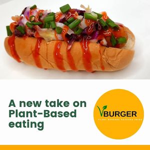 Sriracha soi dog at VBurger in Bangkok