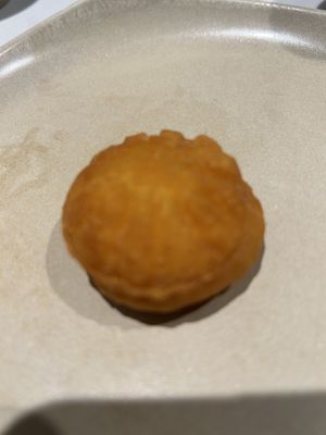 Little pumpkin mochi fry cake   at Paradise Veggie 樂園素食 in Hong Kong Island