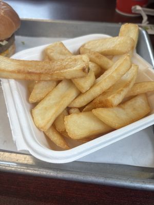 Fat fries  at Fatburger & Buffalo's Express in Trout Run