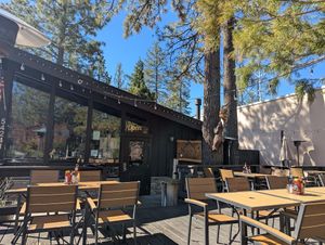 Patio at Mama's Egg House in Idyllwild
