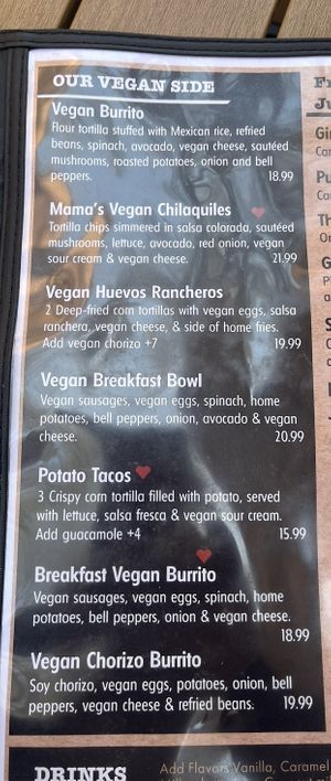   at Mama's Egg House in Idyllwild