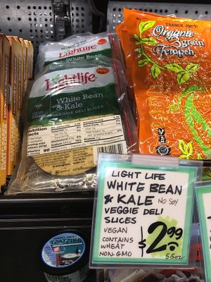 Vegan deli slices at Trader Joe's in Springfield